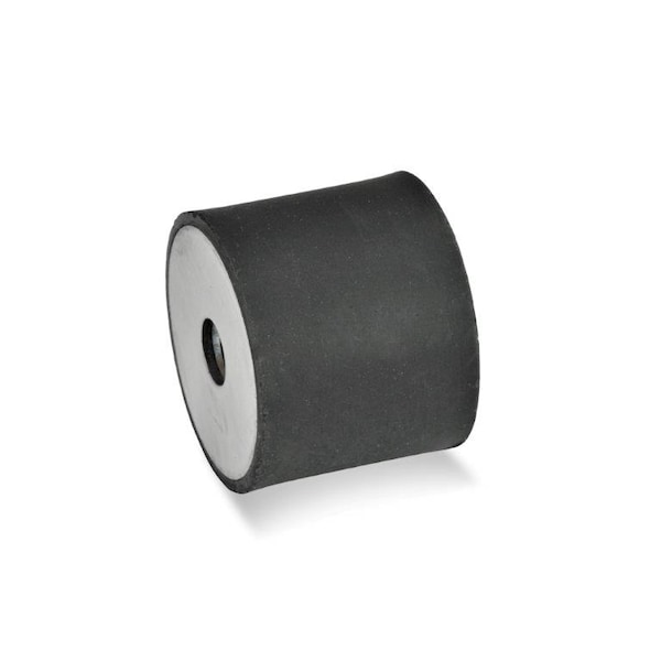 GN451-30-40-M8-EE-55 Rubber Bumper Stainless, Internal Threads